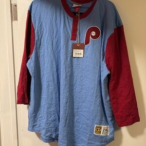 Mitchell & ness Phillies shirt NWT